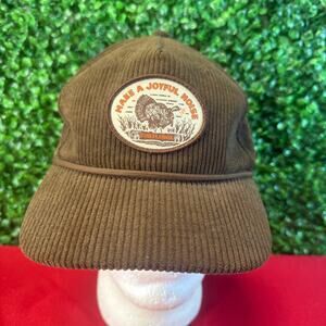 Make a Joyful Noise Turtle Box Brown Corduroy Hat Adult Turkey Hat Lost Raggio